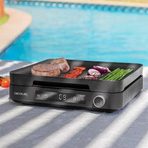 Cecotec CEC-02855 Full Magma Grill Επιτραπέζια Εστία Επαγωγική Μονή Μαύρη