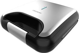 Cecotec CEC-02963 Rock'nToast Classic + Τοστιέρα για 2 Τοστ 800W Ασημί