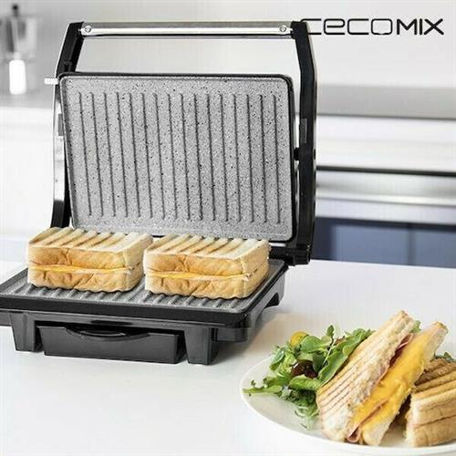 Cecotec CEC-03023 Rock’nGrill Τοστιέρα Γκριλιέρα 1000W Inox