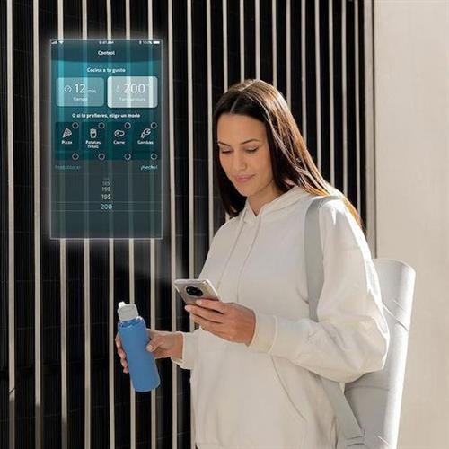 Cecotec CEC-03320 Cecofry 5500 Connected Pack Φριτέζα Αέρος με Αποσπώμενο Κάδο 5.5lt Ασημί