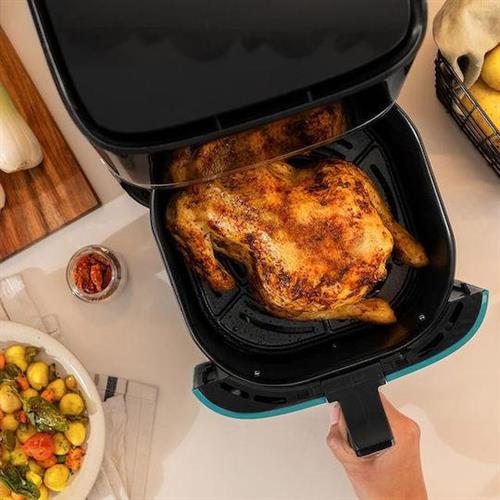 Cecotec CEC-03320 Cecofry 5500 Connected Pack Φριτέζα Αέρος με Αποσπώμενο Κάδο 5.5lt Ασημί