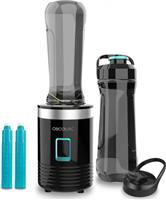 Cecotec CEC-03907 Power Titanium 350 EasyGo Μπλέντερ για Smoothies 0.6lt Μαύρο