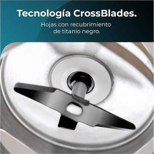 Cecotec CEC-03912 Power Neutron 1100MAX Cream&Crush Ραβδομπλέντερ με Ανοξείδωτη Ράβδο 1100W Ασημί