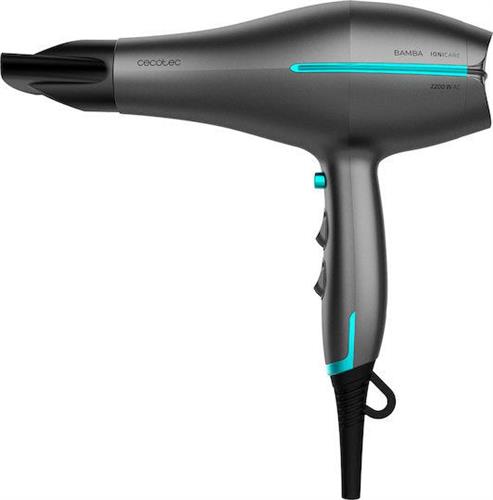Cecotec CEC-04203 Bamba Ionicare 5300 Maxi Aura Ionic Πιστολάκι Μαλλιών με Φυσούνα 2200W