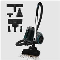 Cecotec CEC-04467 Rockstar Multicyclonic XL PowerStyle Ηλεκτρική Σκούπα 900W με Κάδο 3.3lt Μαύρη