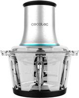 Cecotec CEC-04858 ChopBeat 2000 Vindaloo Glass Πολυκόπτης Multi 500W με Δοχείο 500ml Inox