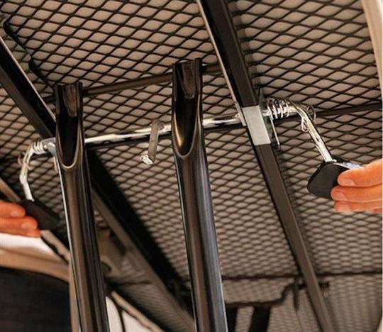 Cecotec CEC-05583 Borneo Σιδερώστρα για Σίδερο Ατμού Σπαστή με Πρίζα Μαύρη 125x45x93.5cm
