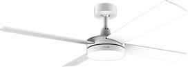 Cecotec CEC-05989 EnergySilence Aero 5200 White Line Ανεμιστήρας Οροφής 132cm με Φως και Τηλεχειριστήριο Λευκός