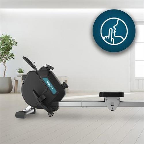 Cecotec CEC-07213 Drumfit Rower 5500 Regatta Οικιακή Κωπηλατική με Μαγνητική Αντίσταση
