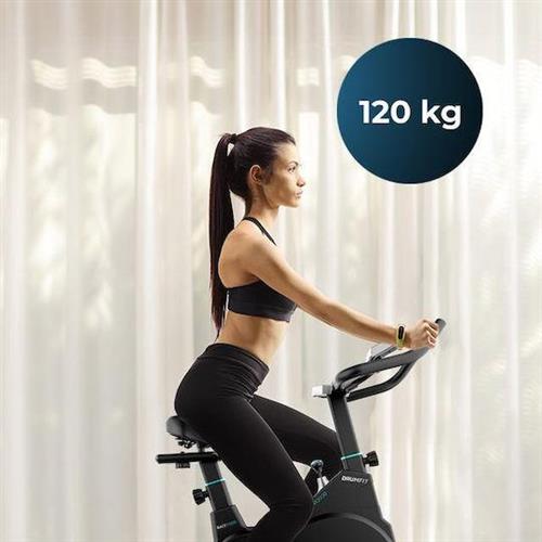 Cecotec CEC-07240 DrumFit Indoor 10000 Ποδήλατο Spinning Μαγνητικό με Ροδάκια