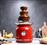 Cecotec CEC-08020 Fun Chocolicious Συντριβάνι Σοκολάτας με 3 Επίπεδα 500gr Κόκκινο