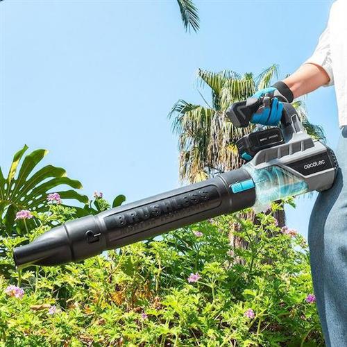 Cecotec CEC-102510 4000 Bazooka Φυσητήρας Χειρός 21V με 1 Μπαταρία 4Ah & Μέγιστη Ταχύτητα Αέρα 200km/h