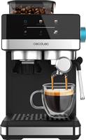 Cecotec CEC-108984 Power Ημιαυτόματη Μηχανή Espresso 1350W Πίεσης 20bar με Μύλο Άλεσης Μαύρη