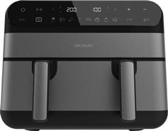 Cecotec CEC-109141 Advance 9000 Φριτέζα Αέρος με Διπλό Αποσπώμενο Κάδο 9lt Full Inox