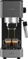 Cecotec CEC-123331 Cafelizzia 690 Ημιαυτόματη Μηχανή Espresso 1465W Πίεσης 20bar Γκρι