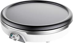 Cecotec CEC-08019 Crepera Fun Crepestone XL Inox Κρεπιέρα 38cm Λευκή 1350W