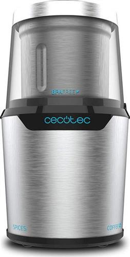Cecotec CEC-01559 TitanMill 300 DuoClean Ηλεκτρικός Μύλος Καφέ 300W με Χωρητικότητα 90gr Ασημί