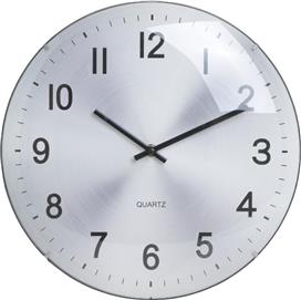 Click Ρολόι Τοίχου Γυάλινο 33cm 6-20-284-0021