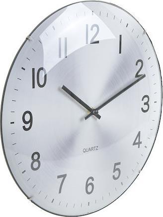 Click Ρολόι Τοίχου Γυάλινο 33cm 6-20-284-0021