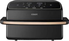 Cosori CAF-TF801-CEUR TwinFry Compact Φριτέζα Αέρος με Διπλό Αποσπώμενο Κάδο 8.6lt Μαύρη