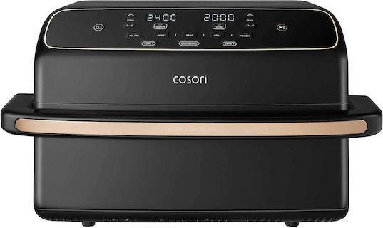 Cosori CAF-TF801-CEUR TwinFry Compact Φριτέζα Αέρος με Διπλό Αποσπώμενο Κάδο 8.6lt Μαύρη