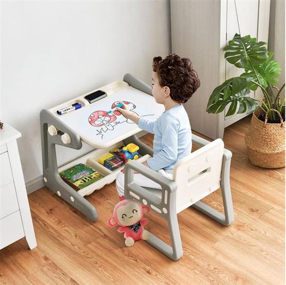 Costway Πίνακας Μαγνητικός Διπλής Όψης TY327805HS