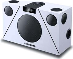 Crystal Audio 3D-74 WiSound Speaker ΒΤ/ΗDMI/OPT/AUX White