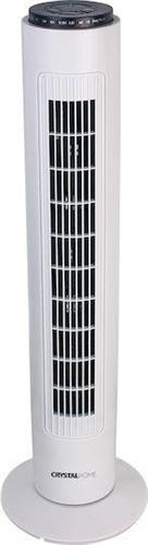 Crystal Home Air Tower 74 Ανεμιστήρας Πύργος 45W με Τηλεχειριστήριο