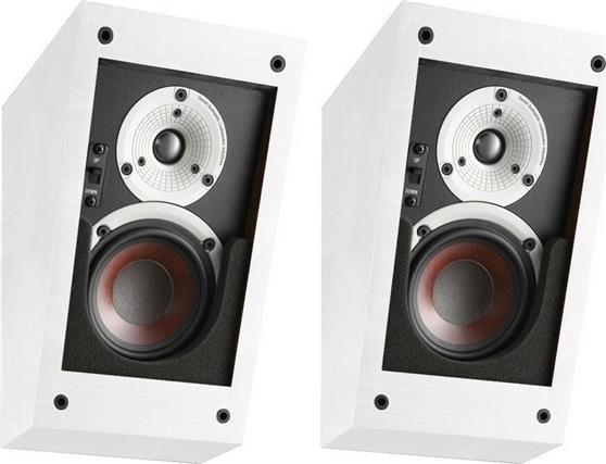 Dali Alteco C-1 Ζεύγος Ηχείων Hi-Fi Τοίχου 100W 2 Δρόμων Π16xΒ20xΥ26.5cm Λευκό