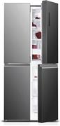 Davoline D4SS 421D IX Ψυγείο Ντουλάπα 421lt Total NoFrost Υ180xΠ79.5xΒ70cm Inox