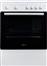 Davoline DAE 600 W Κουζίνα 72lt με Εμαγιέ Εστίες Π60cm Λευκή