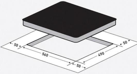 Davoline IND 7204 Επαγωγική Εστία Αυτόνομη με Λειτουργία Κλειδώματος Π60cm 