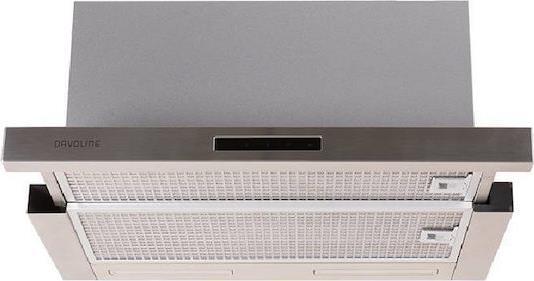 Davoline Ios Pro Revo 060 IX Συρόμενος Απορροφητήρας 60cm Inox