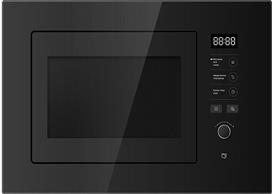 Davoline MWG 8207 BL Εντοιχιζόμενος Φούρνος Μικροκυμάτων με Grill 20lt Π59.5xΒ36.2xΥ38.2cm Μαύρος
