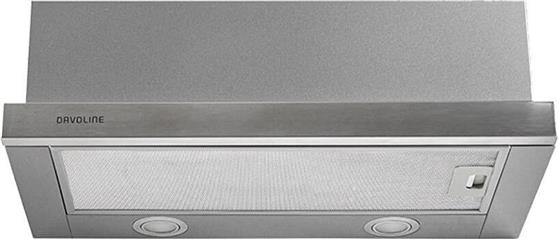 Davoline Omega Plus 60 GR-IX Συρόμενος Απορροφητήρας 60cm Inox