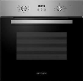 Davoline Star BI O 0875 IX Φούρνος άνω Πάγκου 75lt Inox