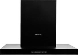 Davoline Tate 090 BL Απορροφητήρας Καμινάδα 90cm Μαύρος