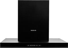 Davoline Tate 090 BL Απορροφητήρας Καμινάδα 90cm Μαύρος