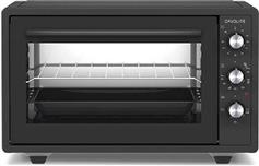Davoline Urban Chef 3700 Ηλεκτρικό Φουρνάκι 37lt χωρίς Εστίες Μαύρο