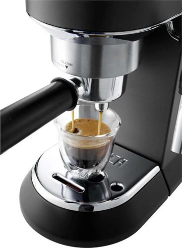 Delonghi EC685.BK Dedica Ημιαυτόματη Μηχανή Espresso 1350W Πίεσης 15bar Μαύρη