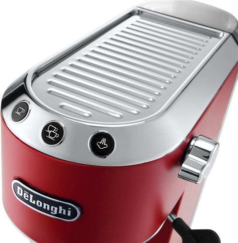 Delonghi EC685.R Dedica Ημιαυτόματη Μηχανή Espresso 1350W Πίεσης 15bar Κόκκινη