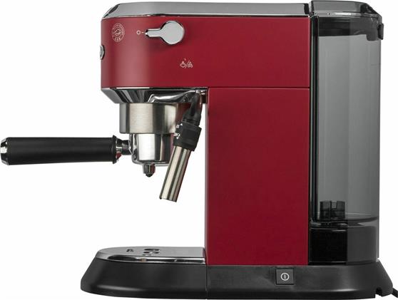 Delonghi EC685.R Dedica Ημιαυτόματη Μηχανή Espresso 1350W Πίεσης 15bar Κόκκινη