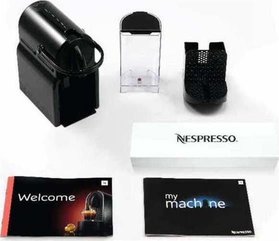 Delonghi Nespresso EN80.B Inissia Καφετιέρα για Κάψουλες Original Μαύρη & 100 Ευρώ Επιστροφή ή Δώρο 50 Κάψουλες Nespresso