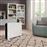 Delonghi HCX3220FTS Slim Style Θερμοπομπός Δαπέδου 2000W 82x55cm Λευκό
