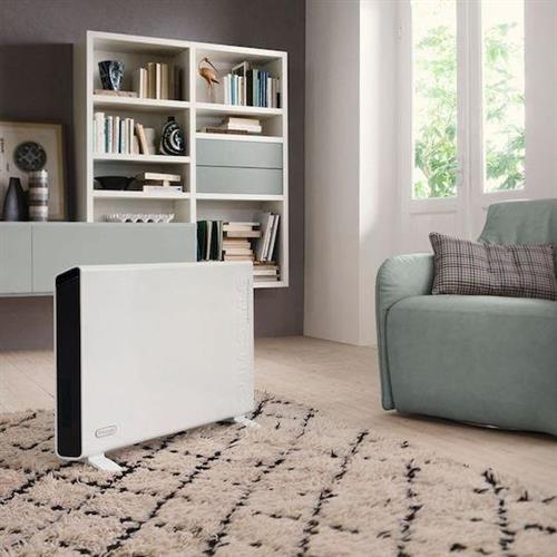 Delonghi HCX3220FTS Slim Style Θερμοπομπός Δαπέδου 2000W 82x55cm Λευκό
