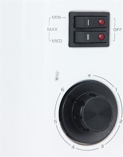 Delonghi HSX2320 Θερμοπομπός Δαπέδου 2000W 68.3x46cm Λευκό