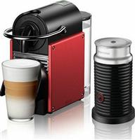 Delonghi Nespresso EN124.RAE Pixie & Aeroccino Καφετιέρα για κάψουλες Red & 100 Ευρώ Επιστροφή ή Δώρο 60 Κάψουλες Nespresso