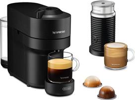 Delonghi Nespresso Vertuo Pop ENV90.BAE Καφετιέρα για Κάψουλες Liquorice Black & Aeroccino