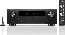 Denon AVR-X1800H DAB Ενισχυτής Home Cinema 4K/8K 7.2 Καναλιών 80W/8Ω 175W/6Ω με HDR και Dolby Atmos Μαύρος