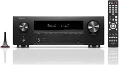 Denon AVR-X1800H DAB Ενισχυτής Home Cinema 4K/8K 7.2 Καναλιών 80W/8Ω 175W/6Ω με HDR και Dolby Atmos Μαύρος